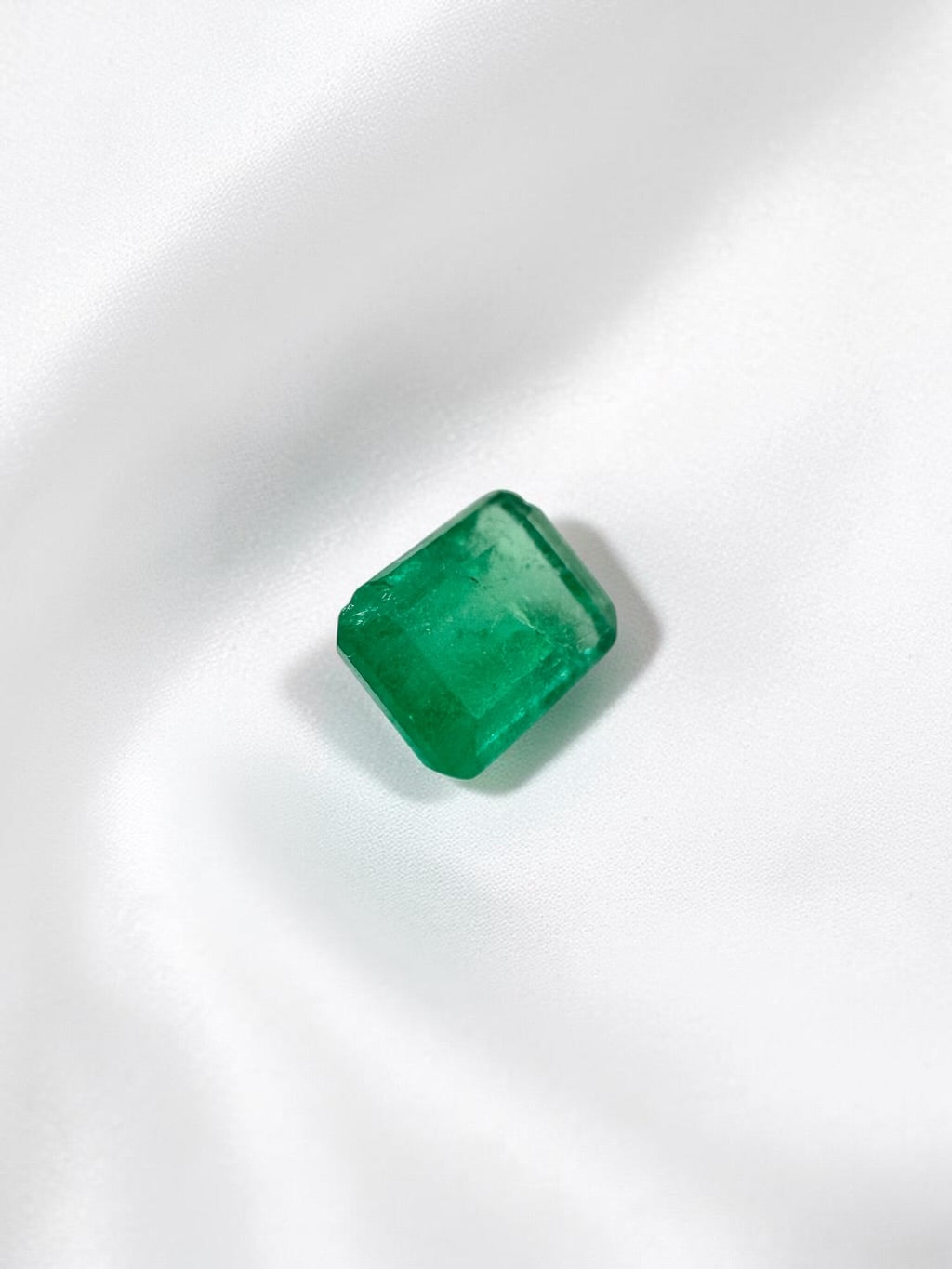 Faceted emerald from Colombia 0,28ct - BS038