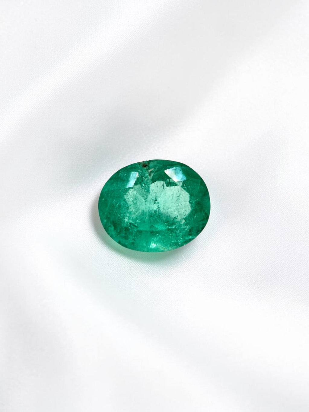 Faceted emerald from Colombia 0,33ct