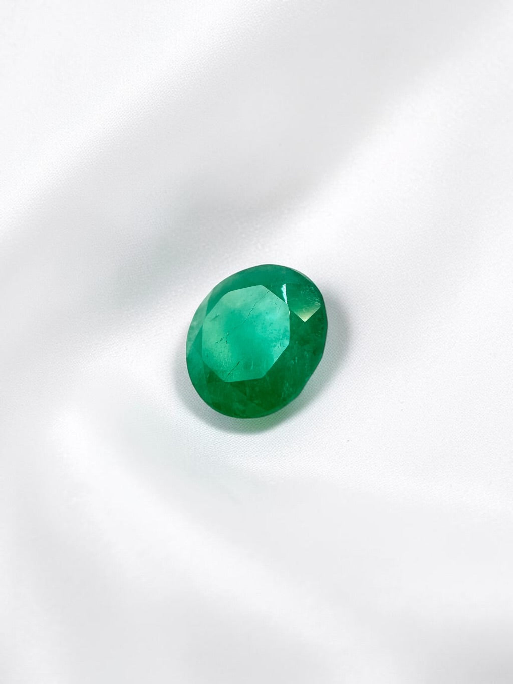 Faceted emerald from Colombia 0,38ct - BS041