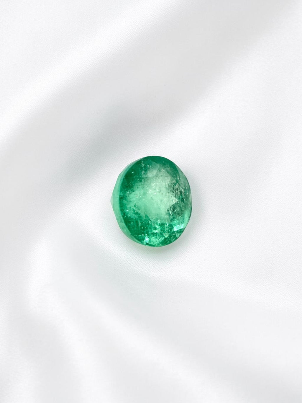 Faceted emerald from Colombia 0,81ct - BS044