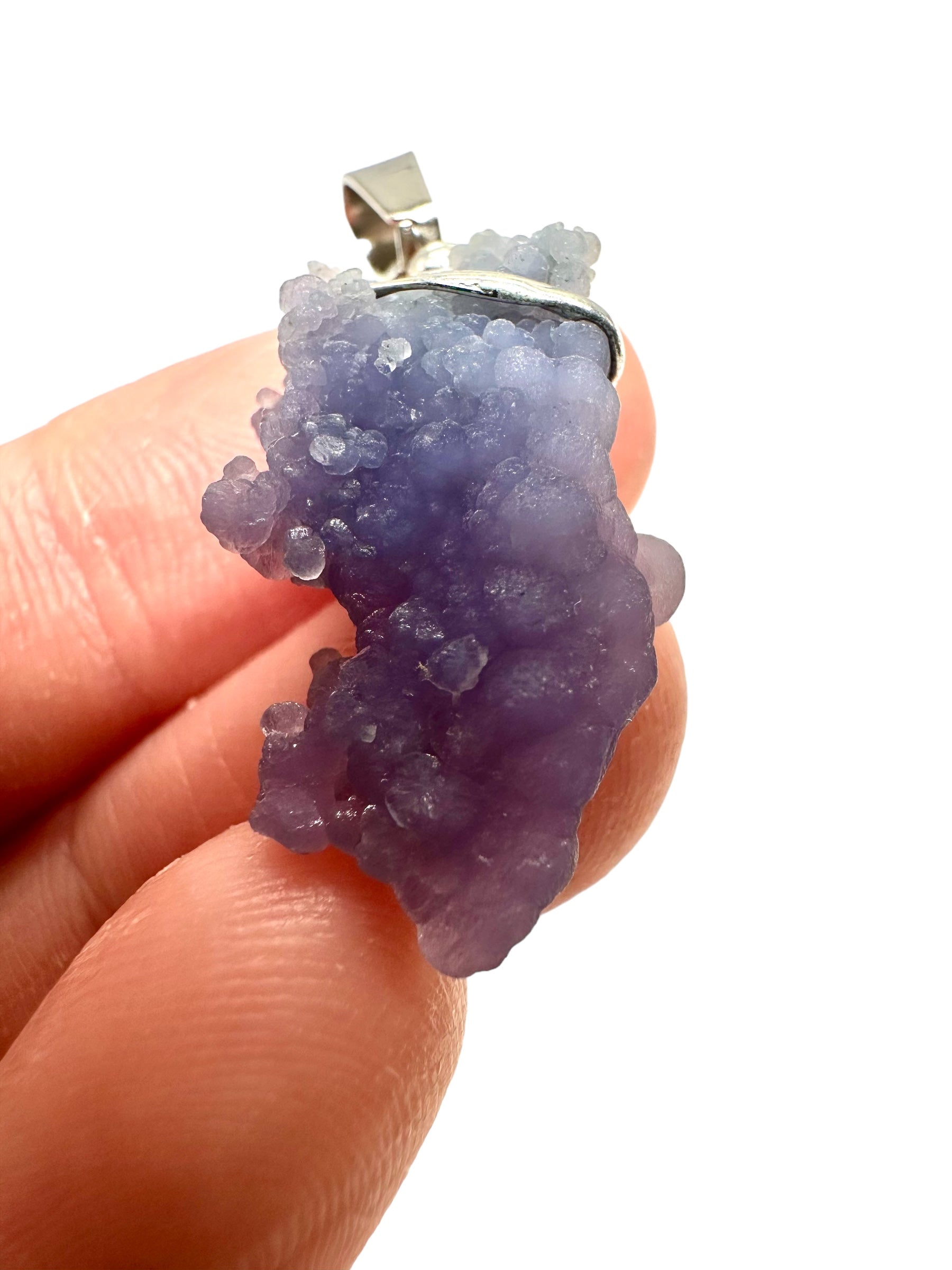 Grape chalcedony pendant - P/HCH31