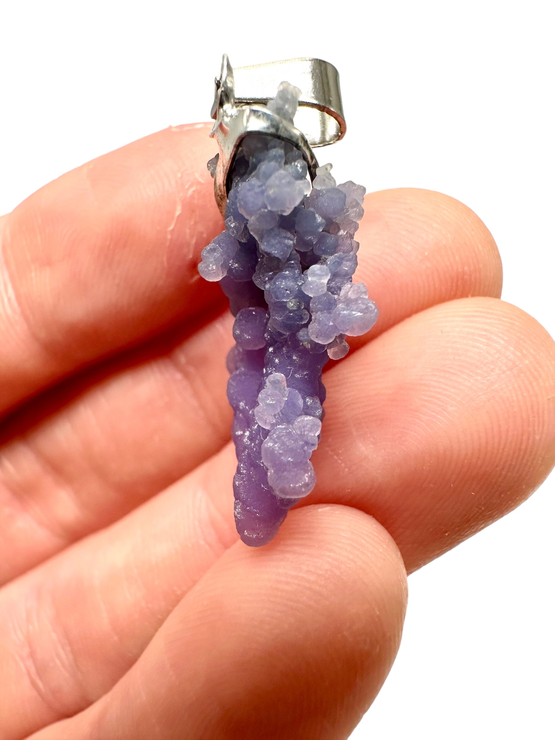 Grape chalcedony pendant - P/HCH31