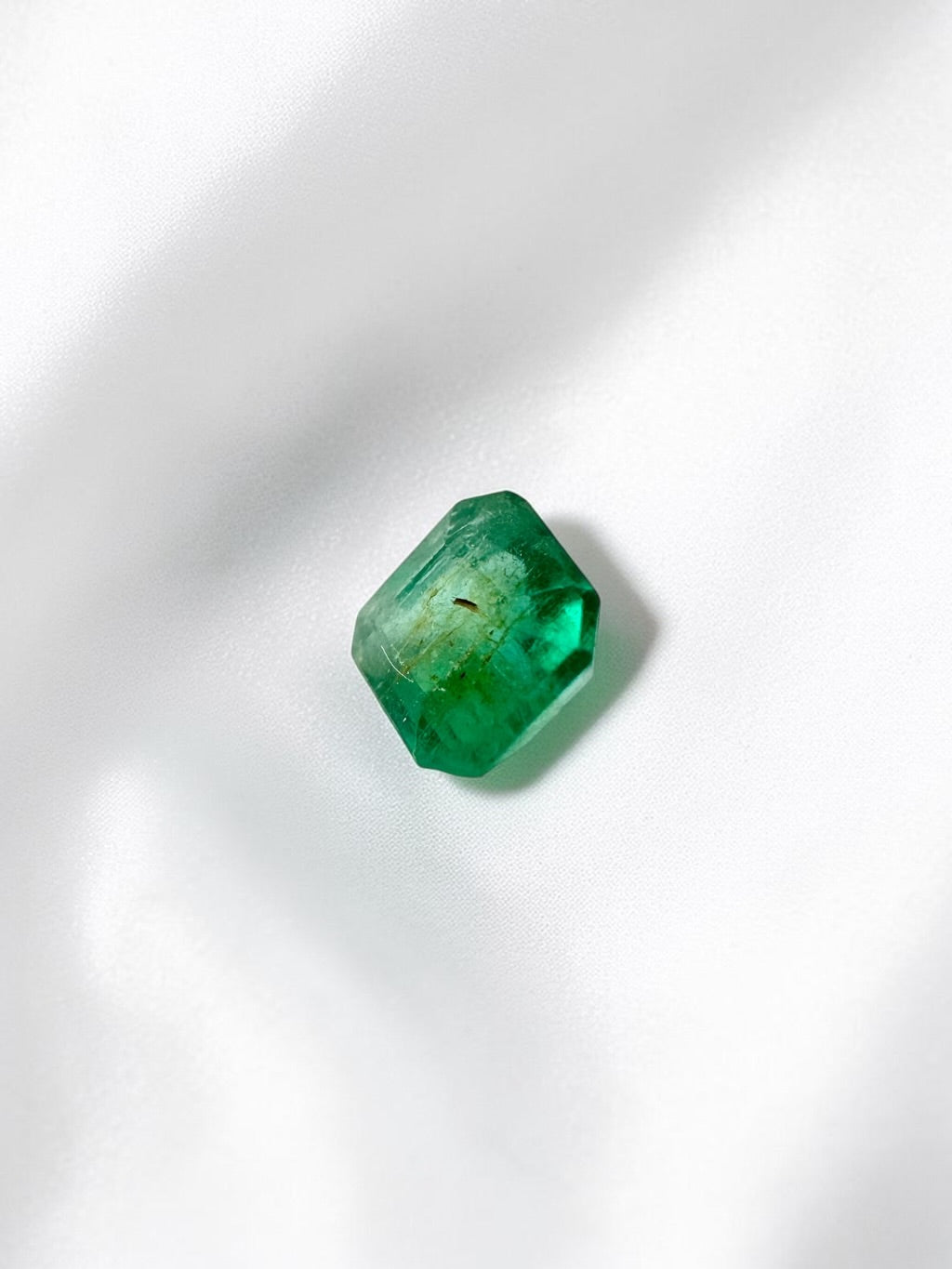 Faceted emerald from Colombia 0,25ct - BS046