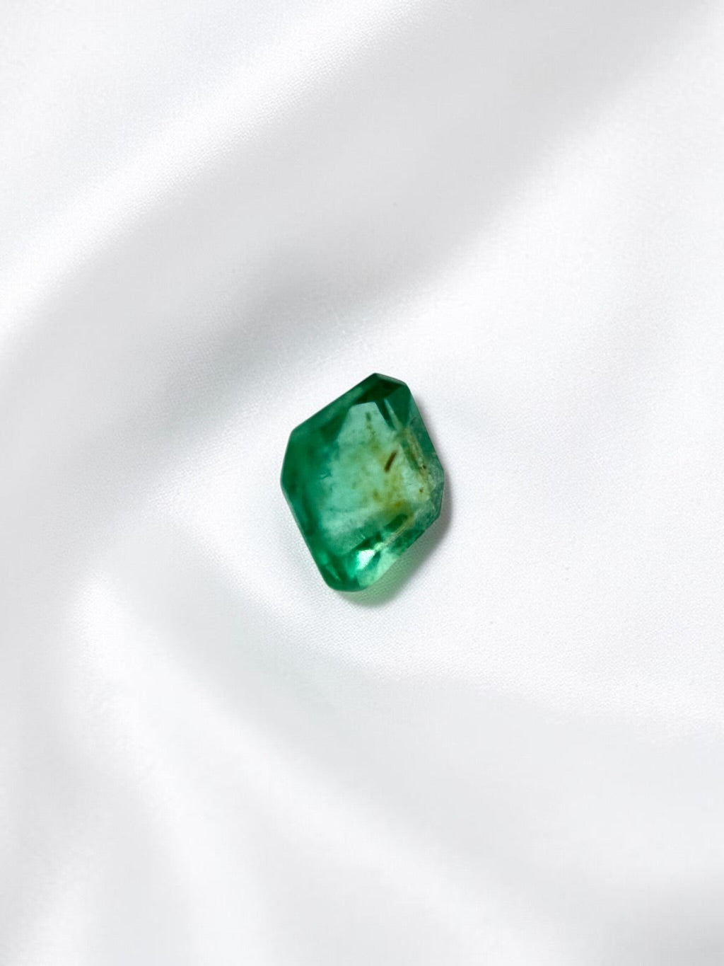 Faceted emerald from Colombia 0,25ct - BS046