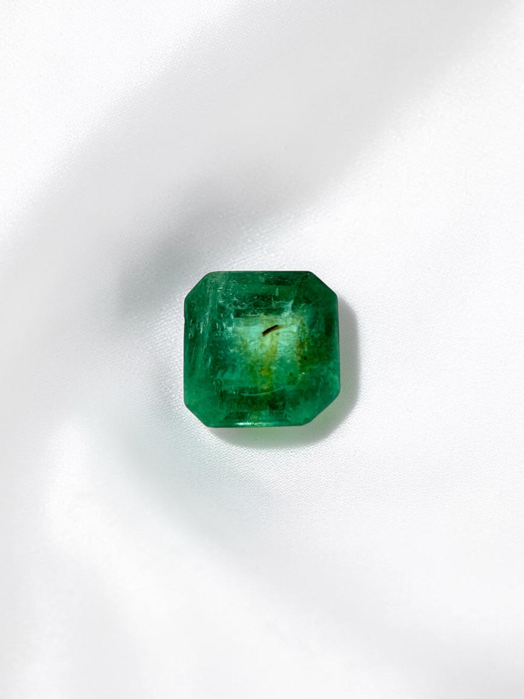 Faceted emerald from Colombia 0,25ct