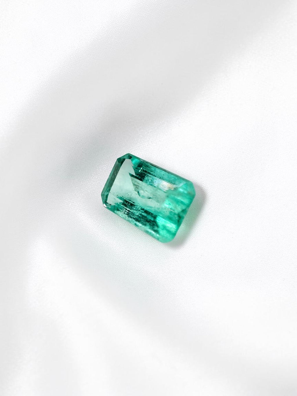 Faceted emerald from Colombia 0,26ct - BS050