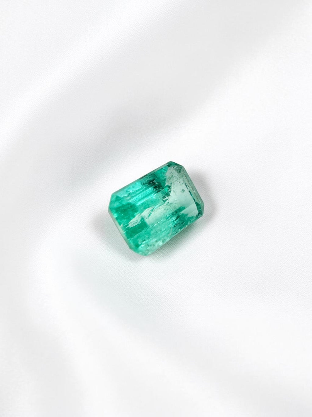 Faceted emerald from Colombia 0,26ct - BS050