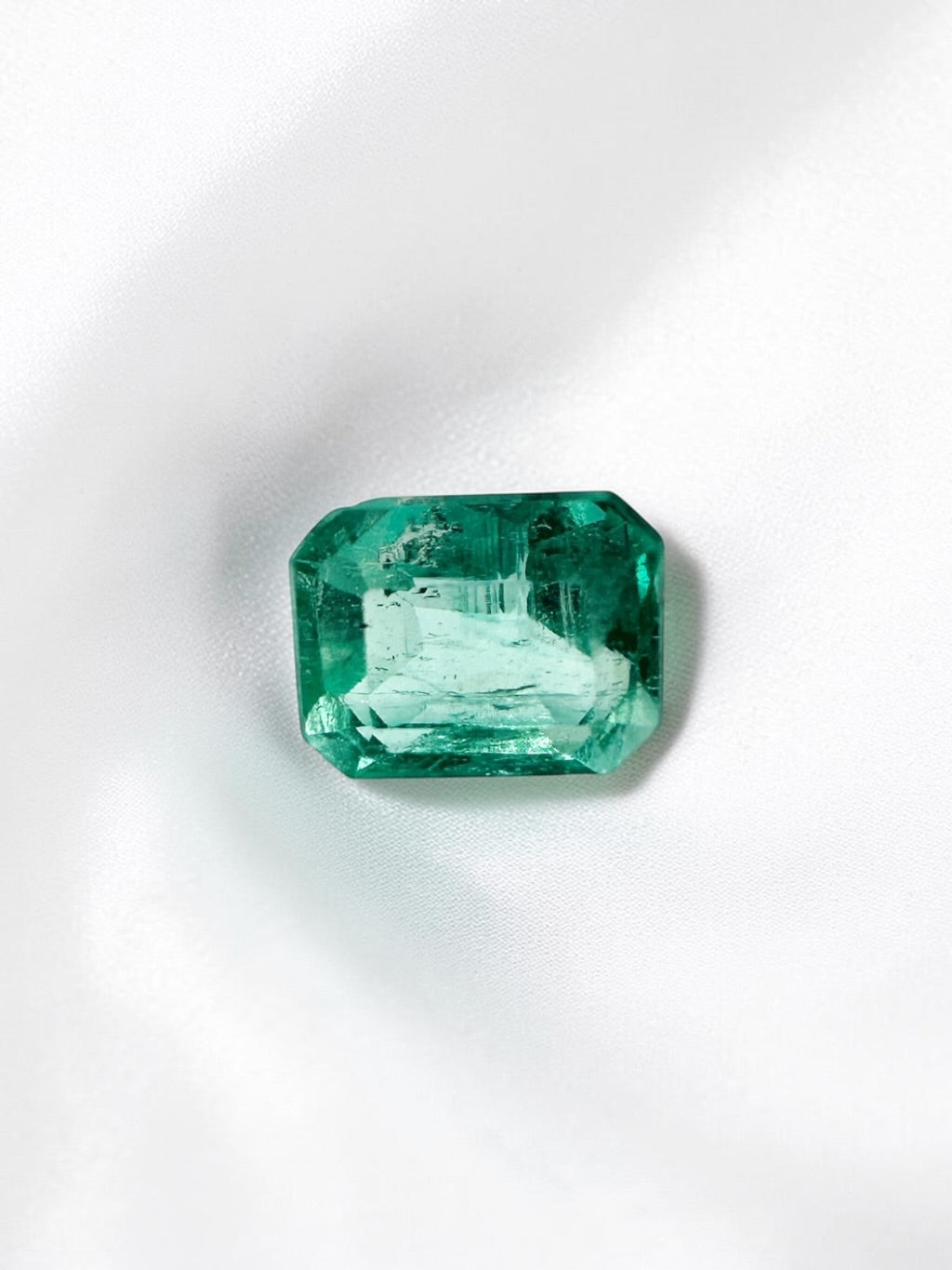 Faceted emerald from Colombia 0,2ct