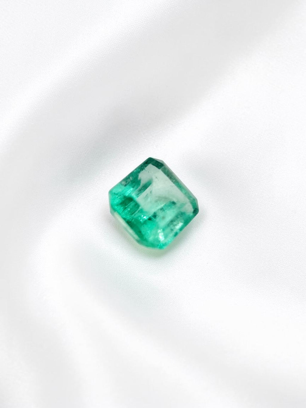 Faceted emerald from Colombia 0,2ct - BS053