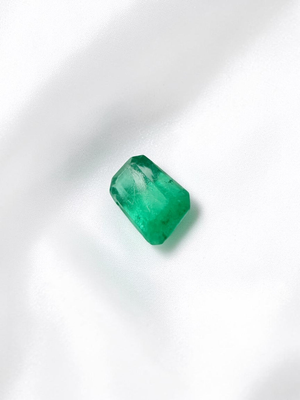 Faceted emerald from Colombia 0,26ct - BS057