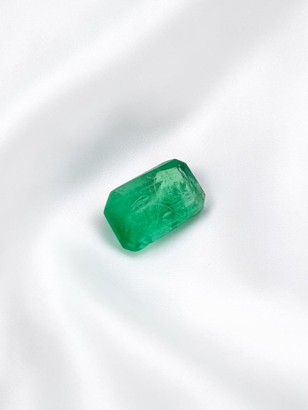 Faceted emerald from Colombia 0,26ct - BS057