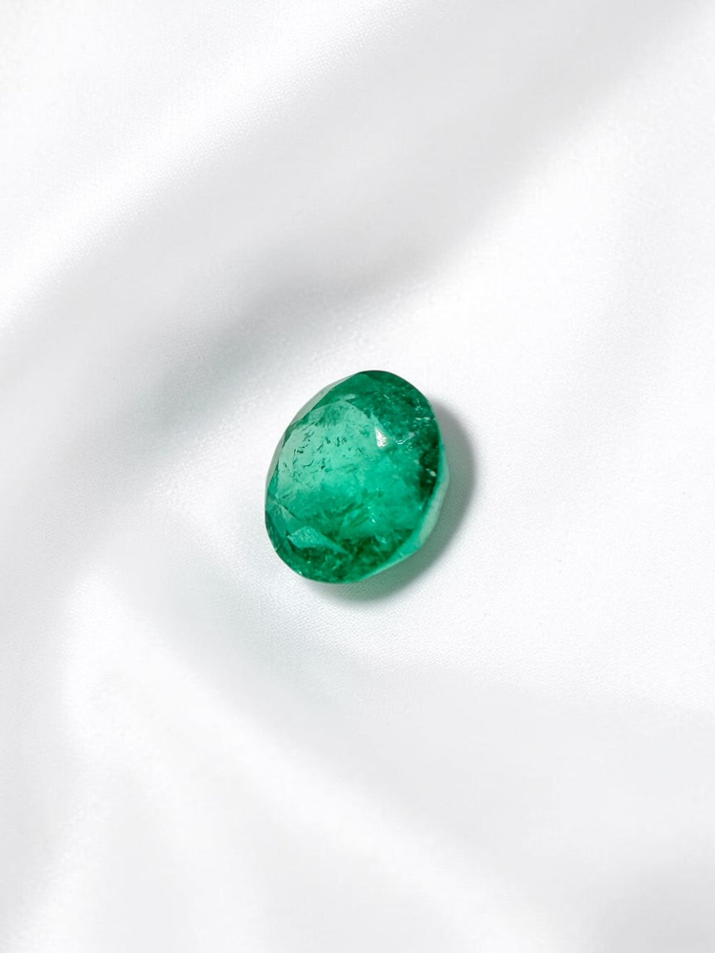 Faceted emerald from Colombia 0,09ct - BS060