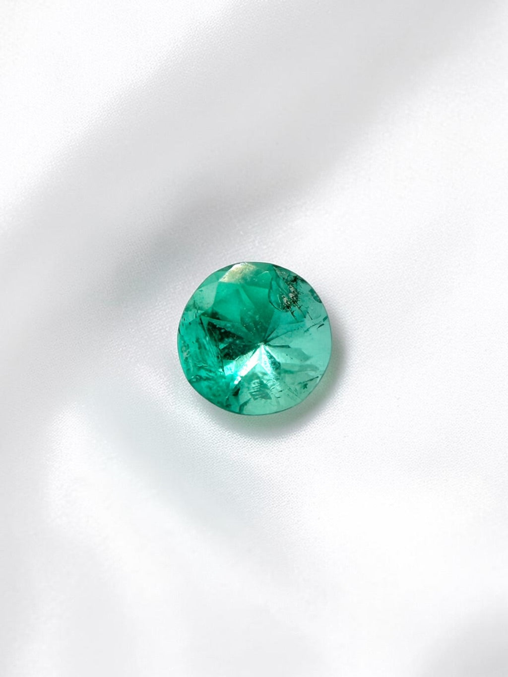 Faceted emerald from Puerto Arturo, Colombia 0,1ct