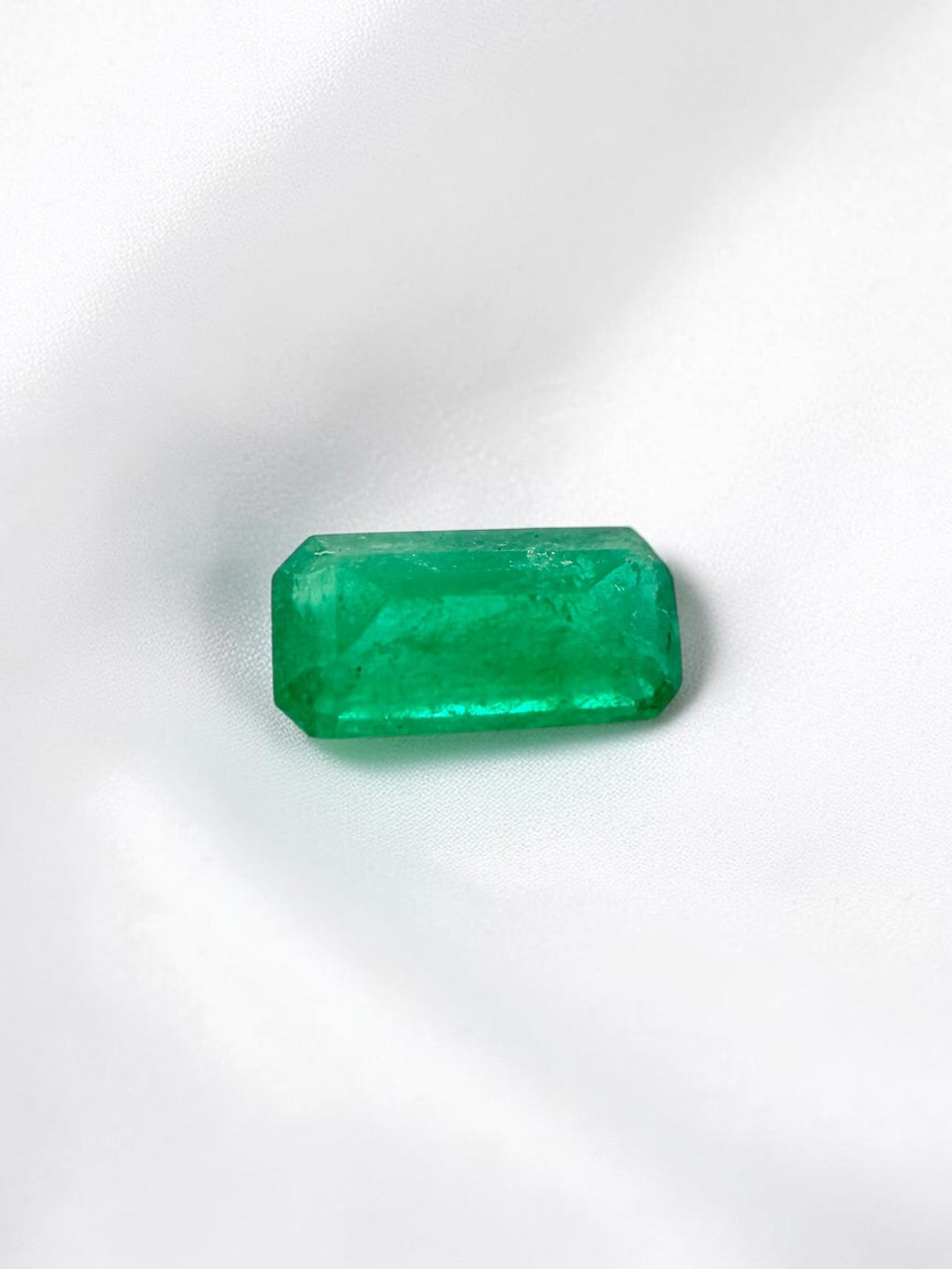Faceted emerald from Colombia 0,18ct - BS066