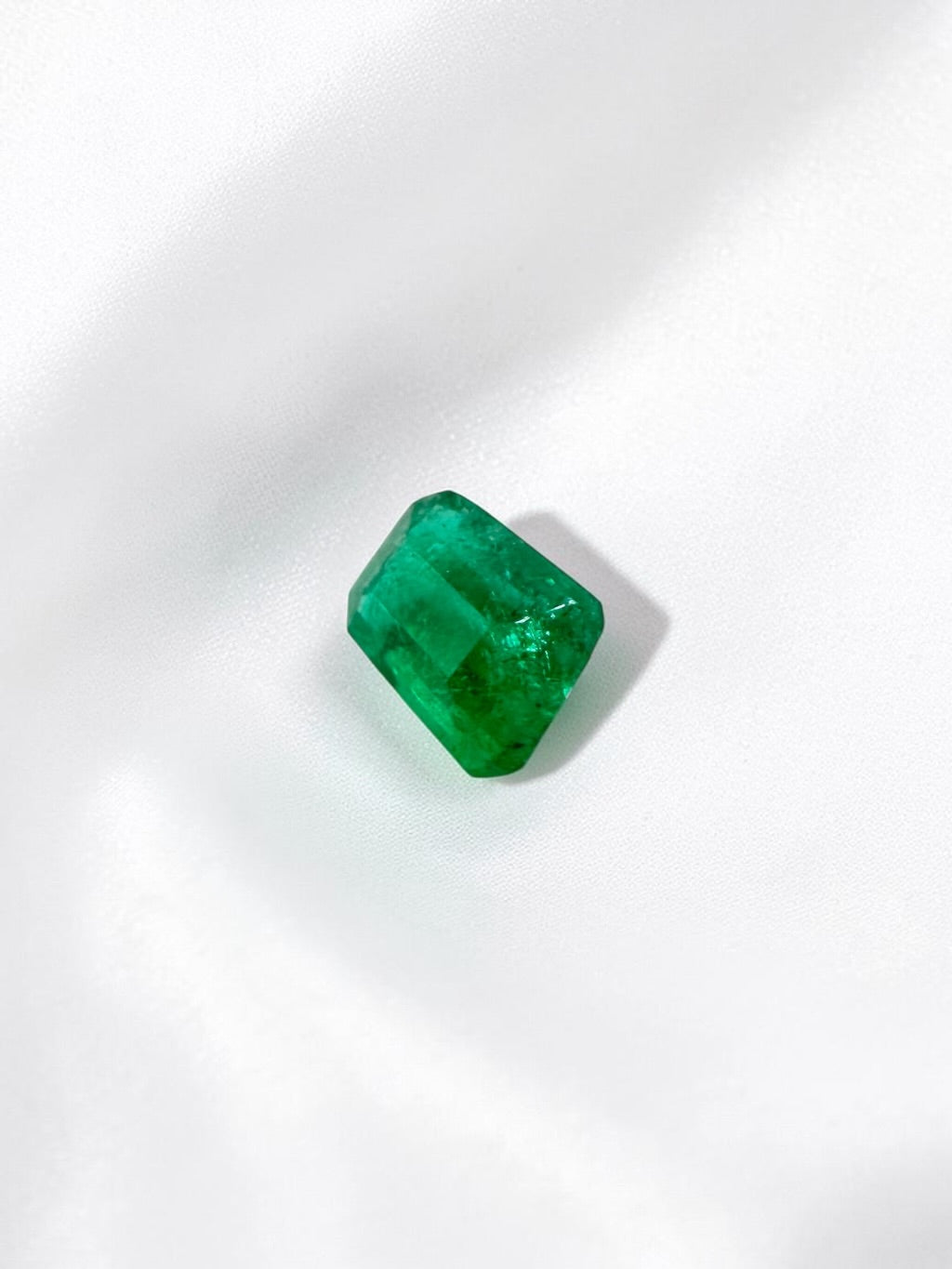 Faceted emerald from Colombia 0,17ct - BS067
