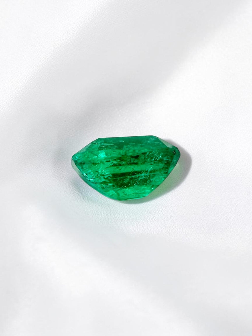 Faceted emerald from Colombia 0,17ct - BS067