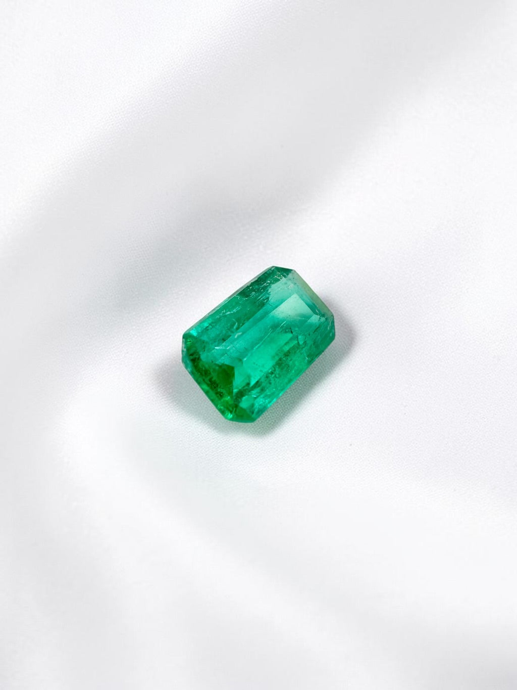 Faceted emerald from Colombia 0,33ct - BS068