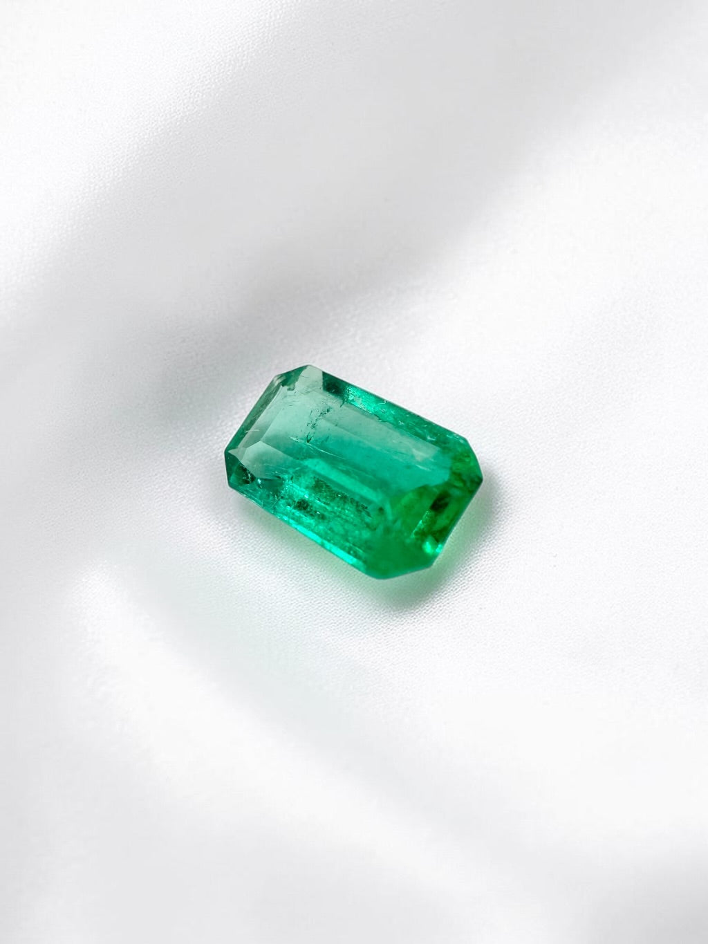 Faceted emerald from Colombia 0,33ct - BS068