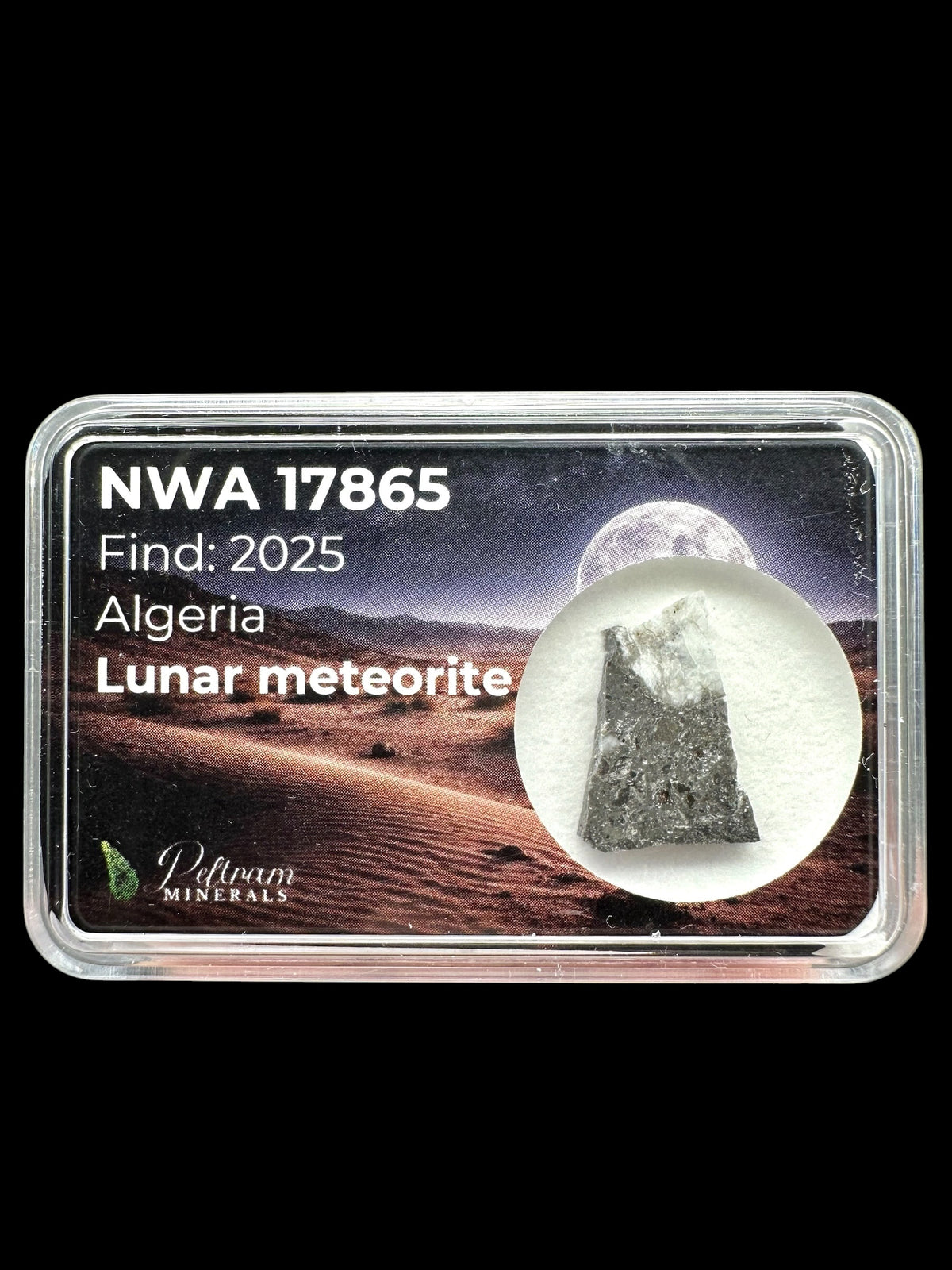 Lunar meteorite NWA 17865 – 0,7g – Algeria