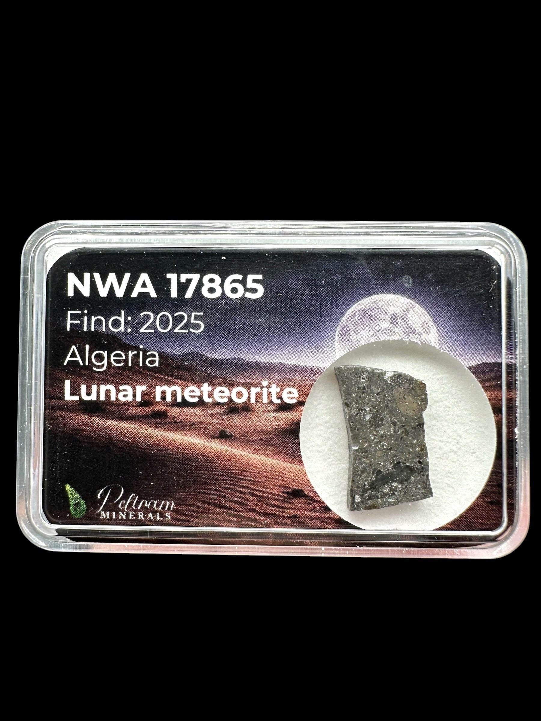 Lunar meteorite NWA 17865 – 0,8g – Algeria