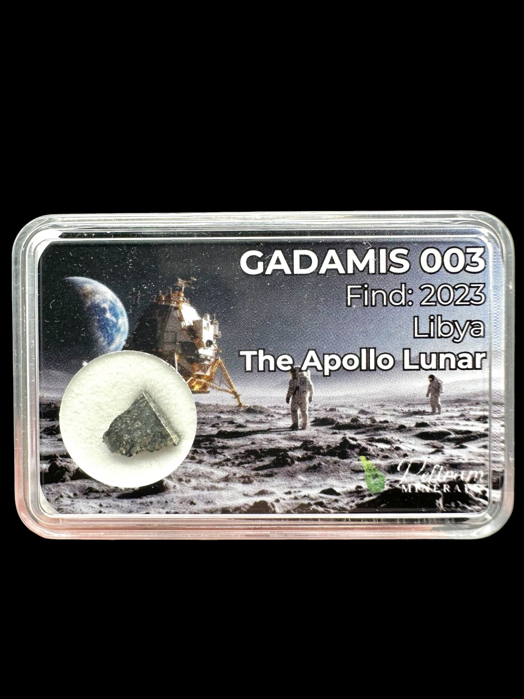 Lunar meteorite Gadamis 003 – 0,2g – Libya