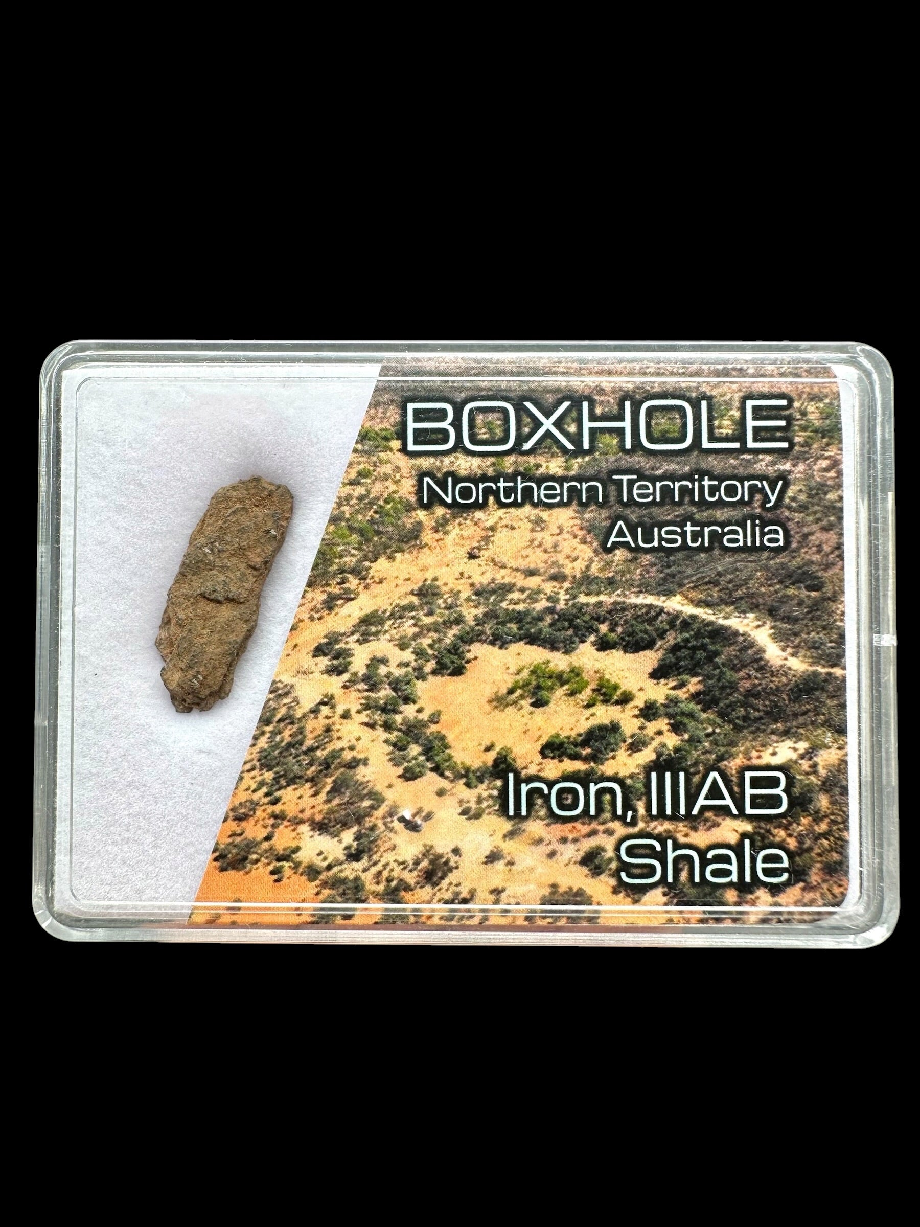 Boxhole Meteorite 2,3g – SHALE – Heavily Weathered Fragment – Australia