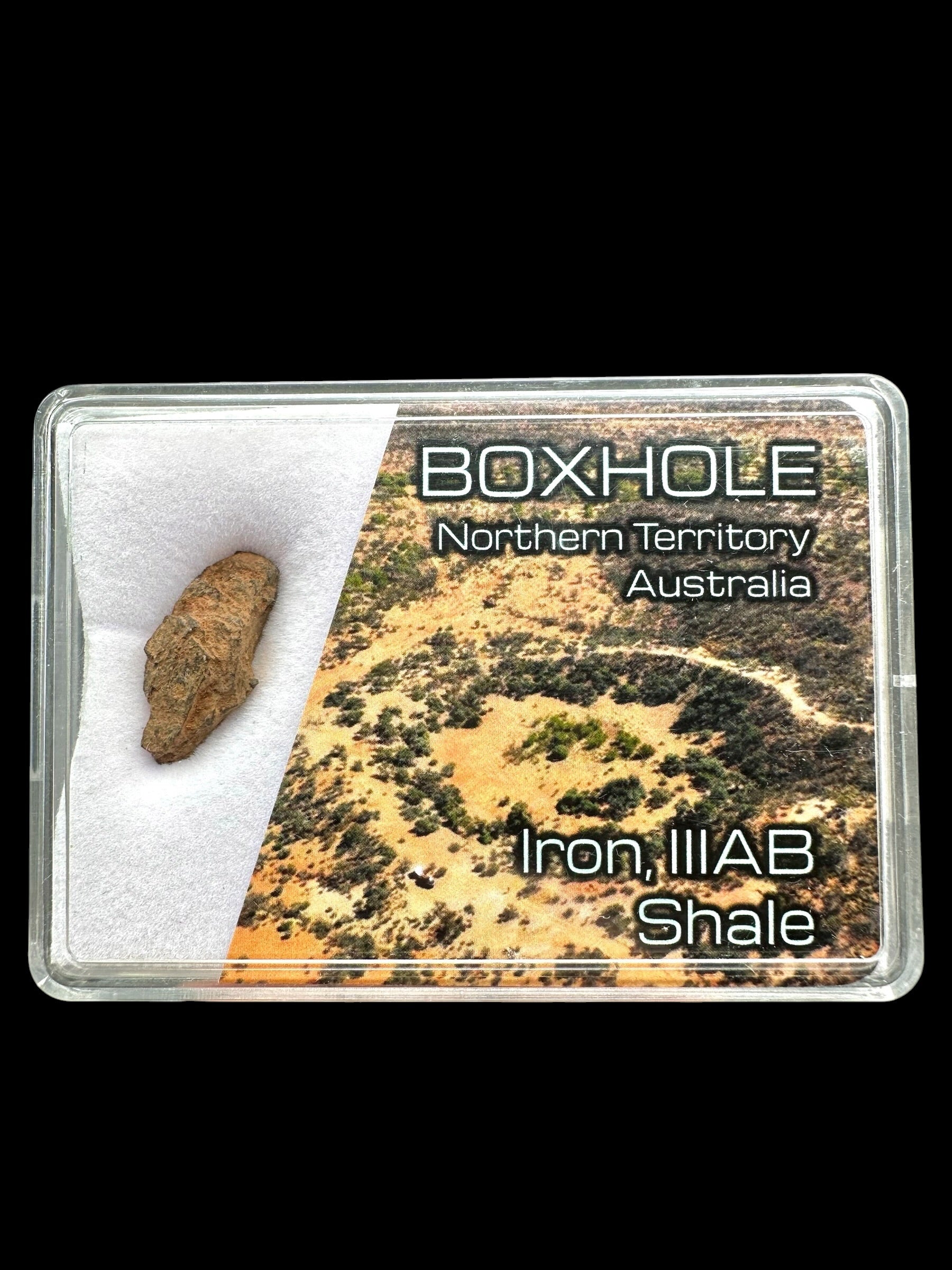 Boxhole Meteorite 2,8g – SHALE – Heavily Weathered Fragment – Australia