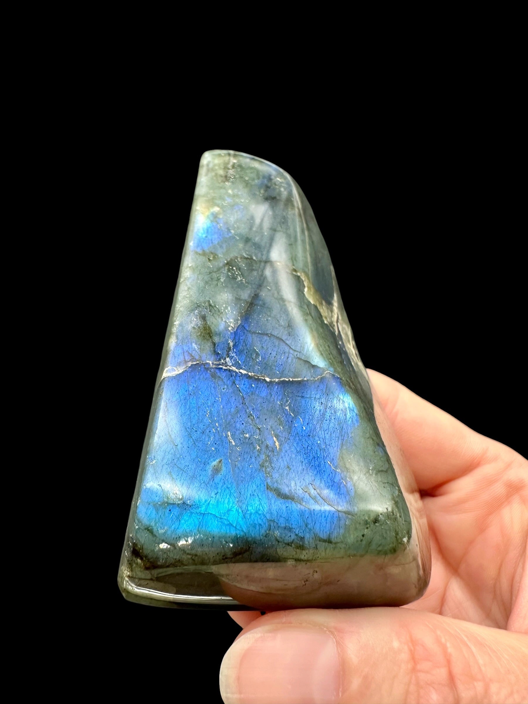 Labradorite selfstanding 10,8cm – Madagascar - L079