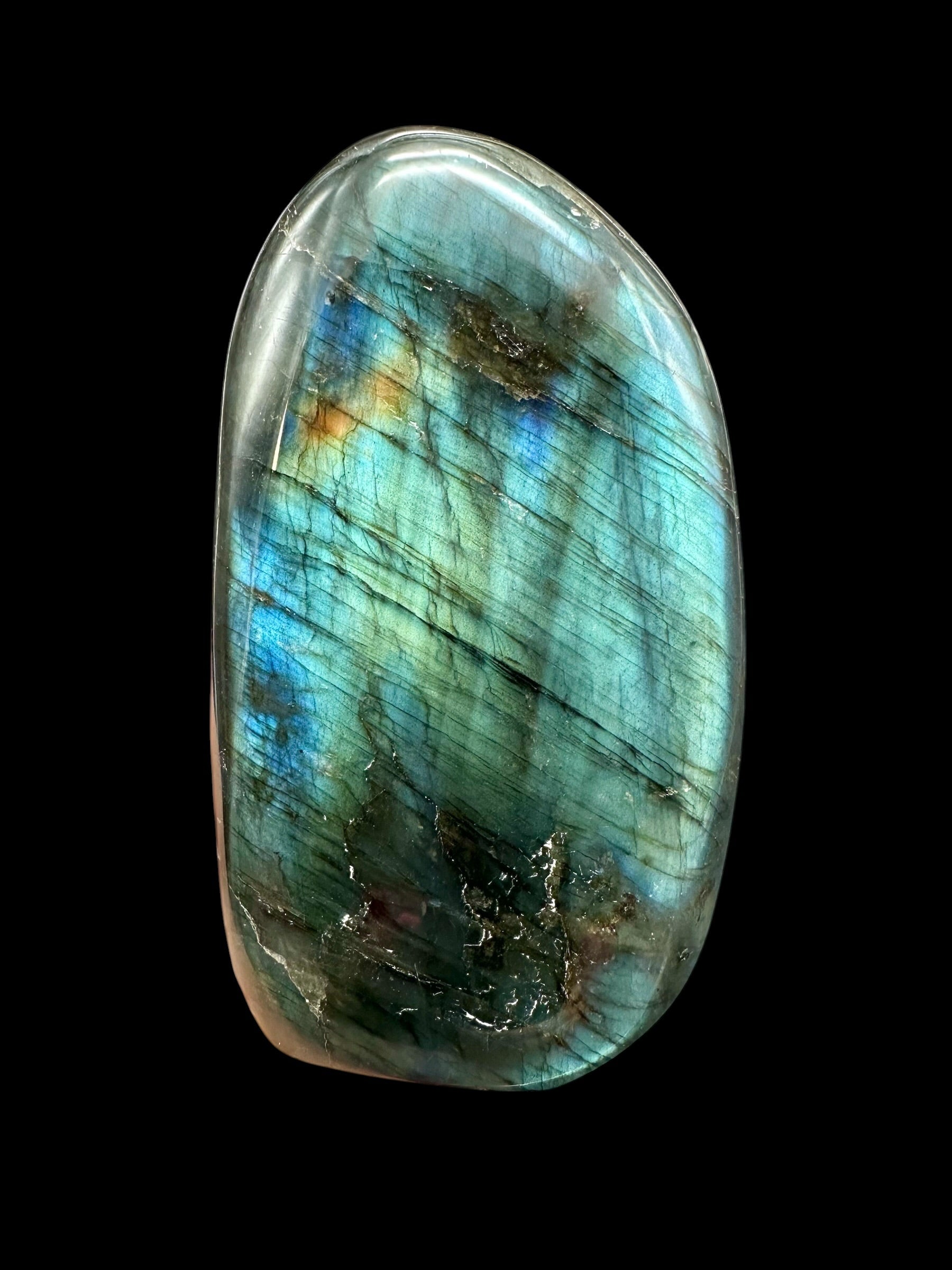Labradorite selfstanding 10cm – Madagascar - L083