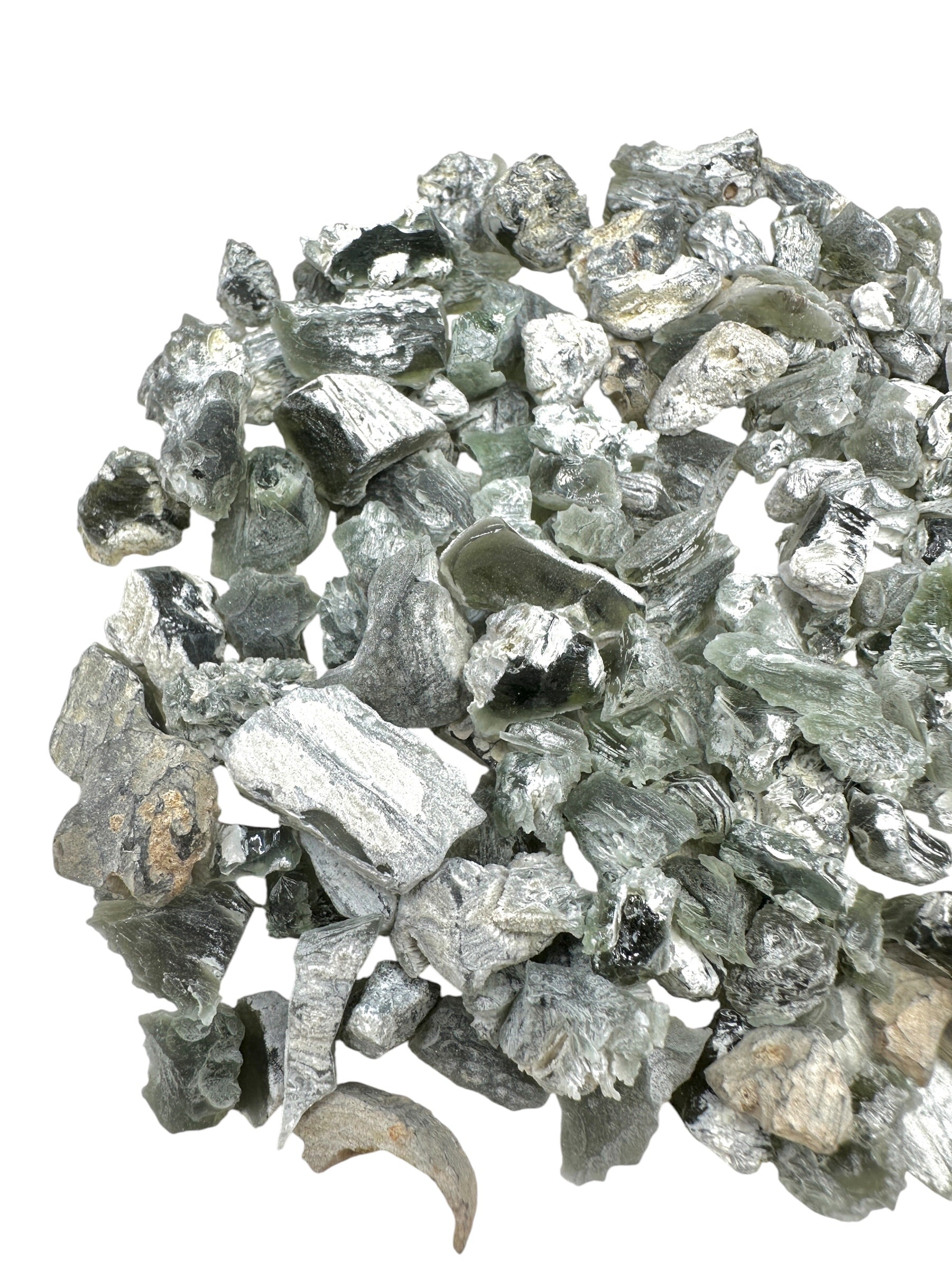 Moldavites from Brusna – 170g - VVEL86
