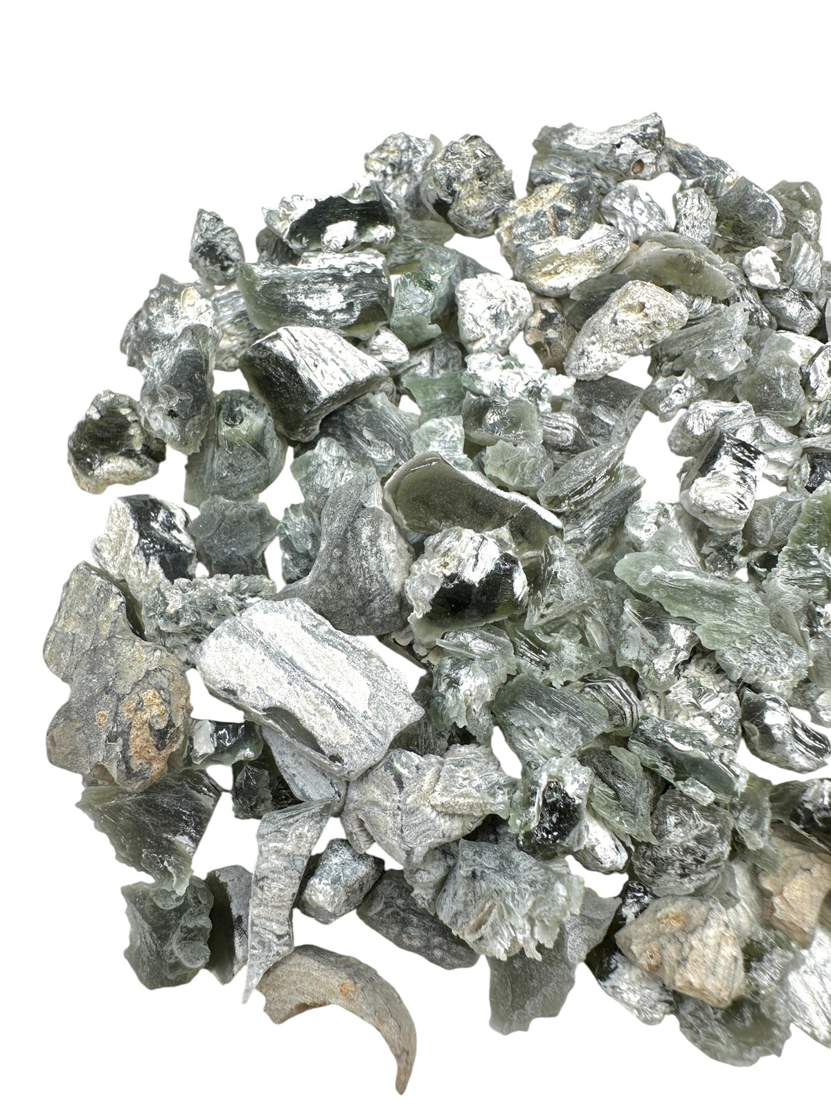 Moldavites from Brusna – 170g - VVEL86