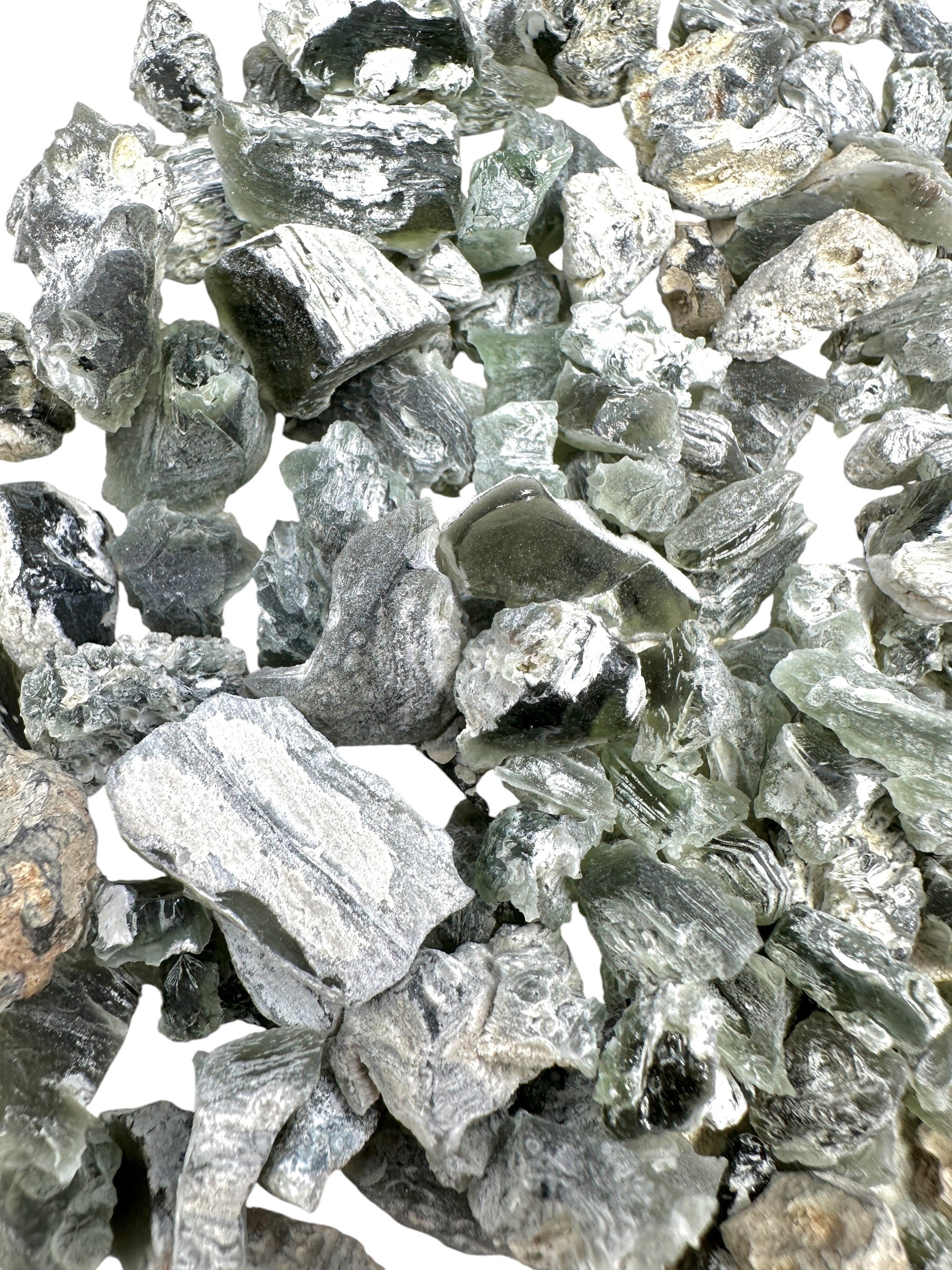 Moldavites from Brusna – 170g - VVEL86