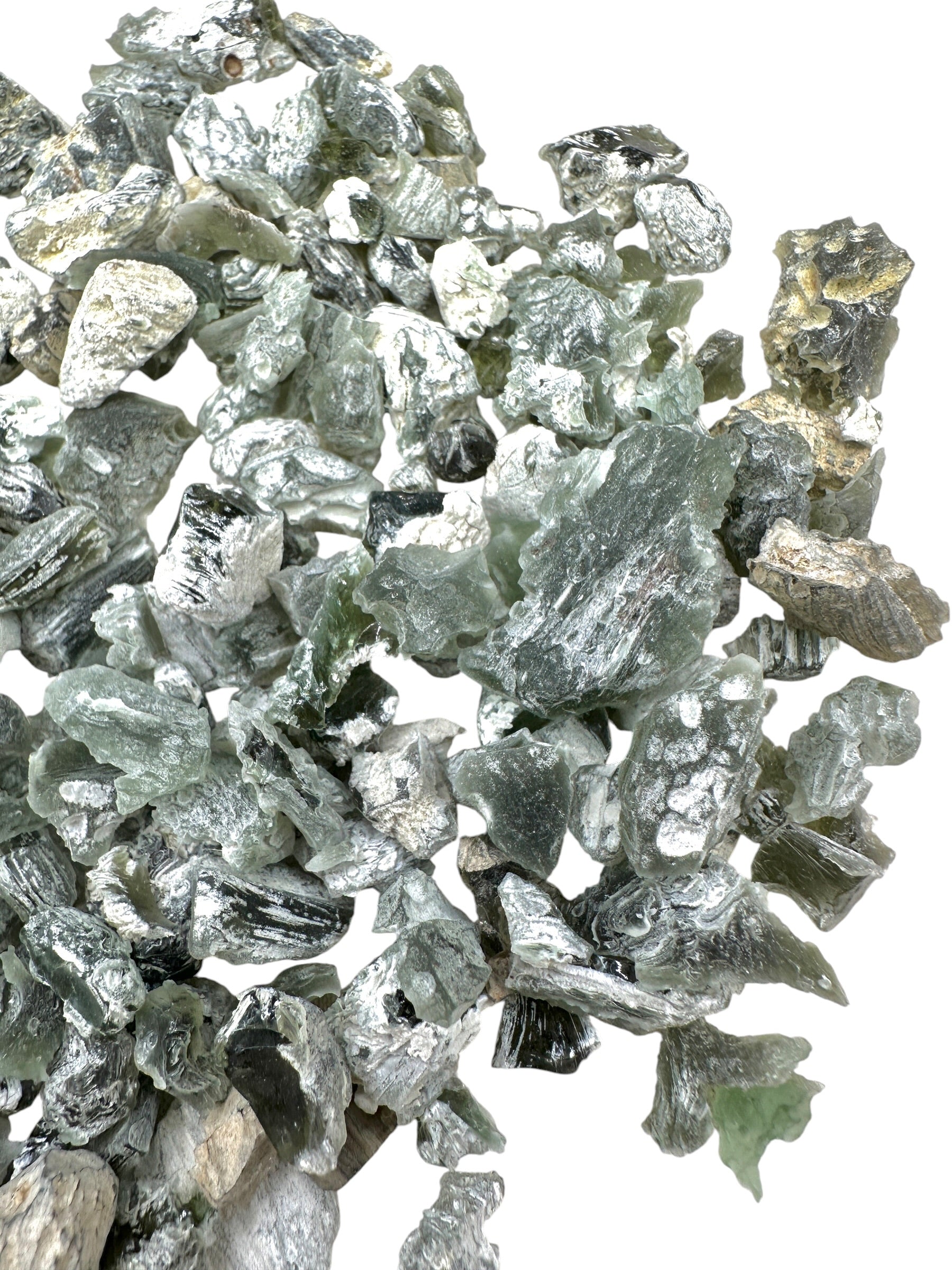 Moldavites from Brusna – 170g - VVEL86