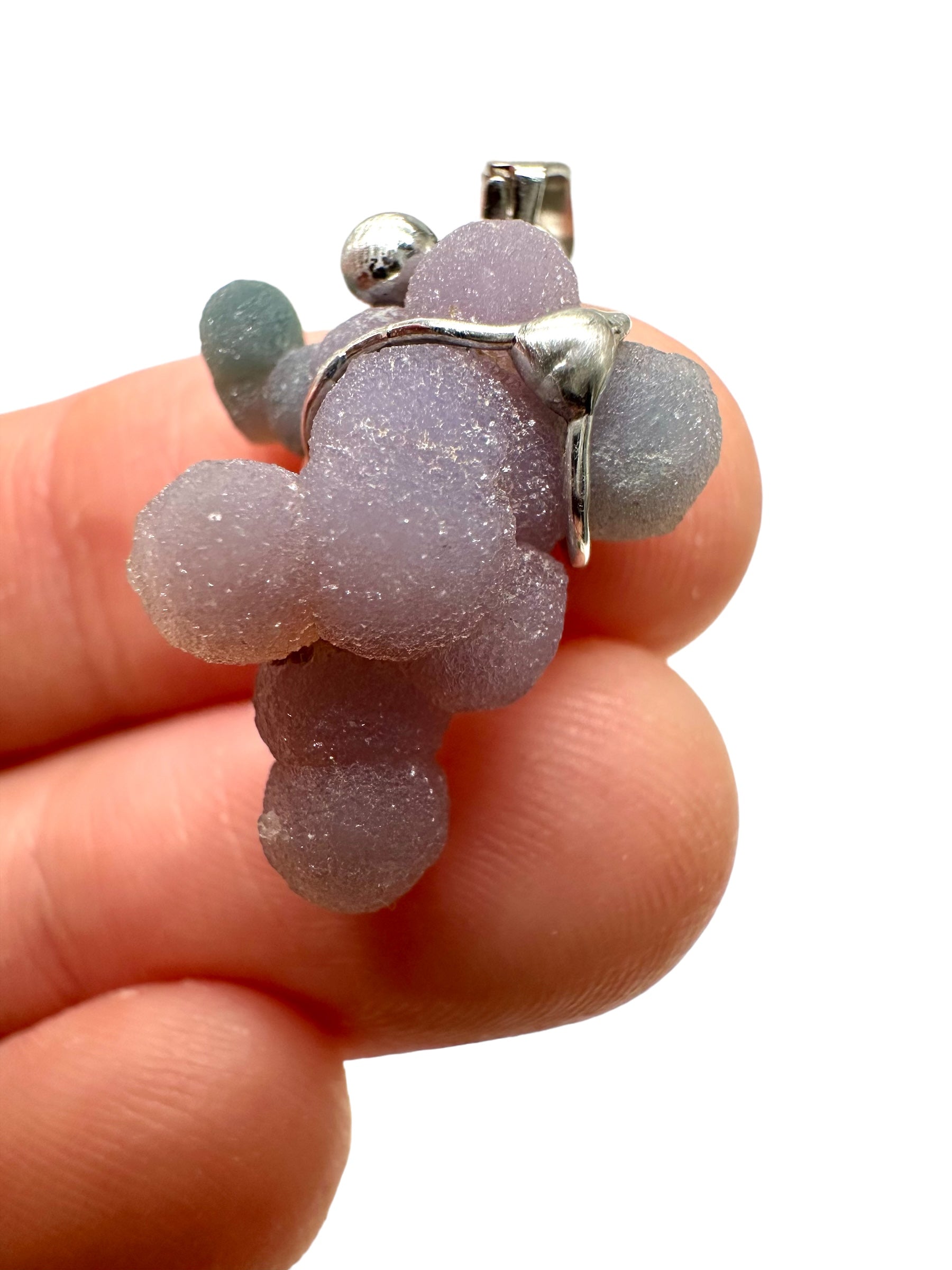 Grape chalcedony pendant - P/HCH32