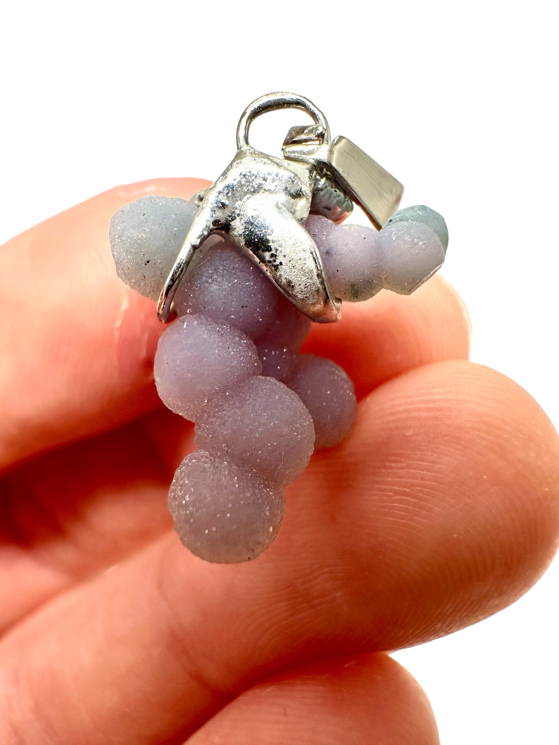 Grape chalcedony pendant - P/HCH32