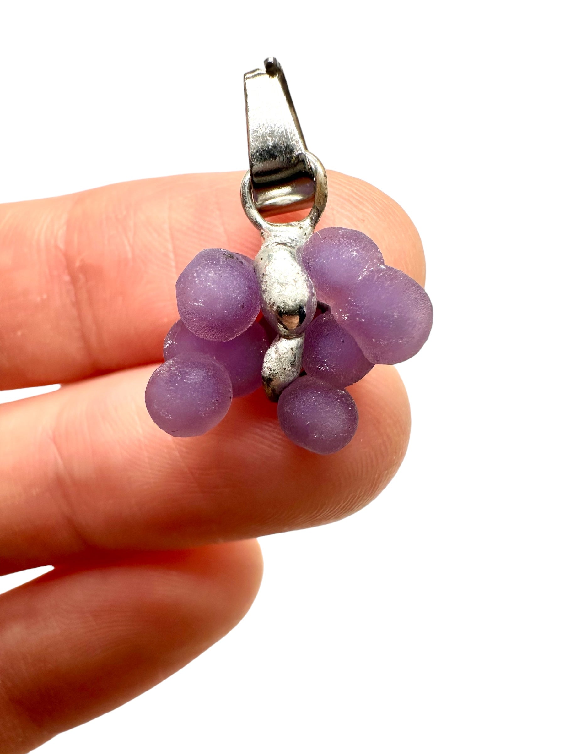 Grape chalcedony pendant - P/HCH33