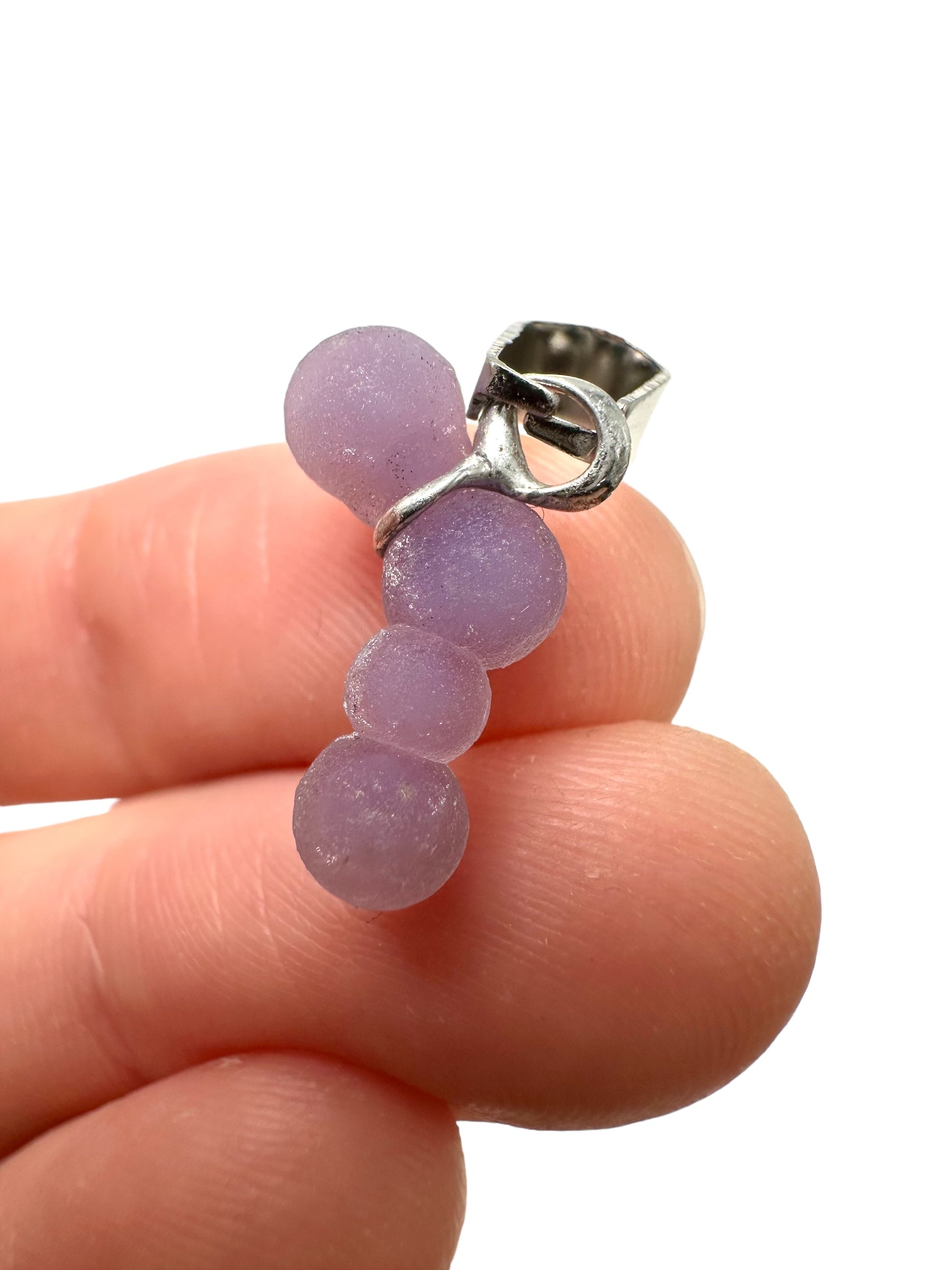 Grape chalcedony pendant - P/HCH40