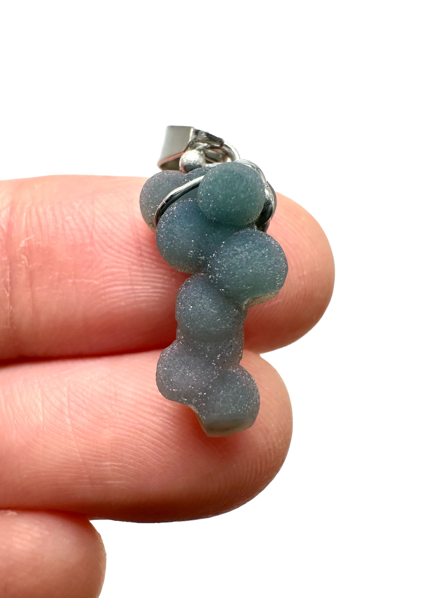 Grape chalcedony pendant - P/HCH42