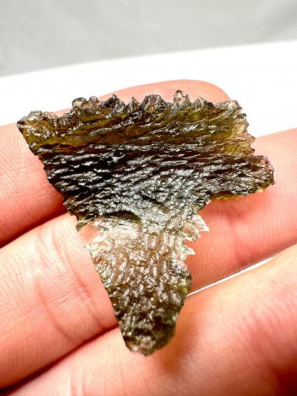 Moldavite Grezza – Maly Chlum – 3,5g - V145