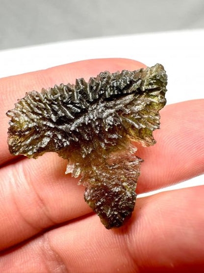 Moldavite Grezza – Maly Chlum – 3,5g - V145