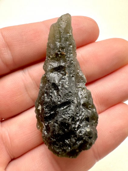 Moldavite Grezza – Krasejovka – pole – 14,7g - V066-10