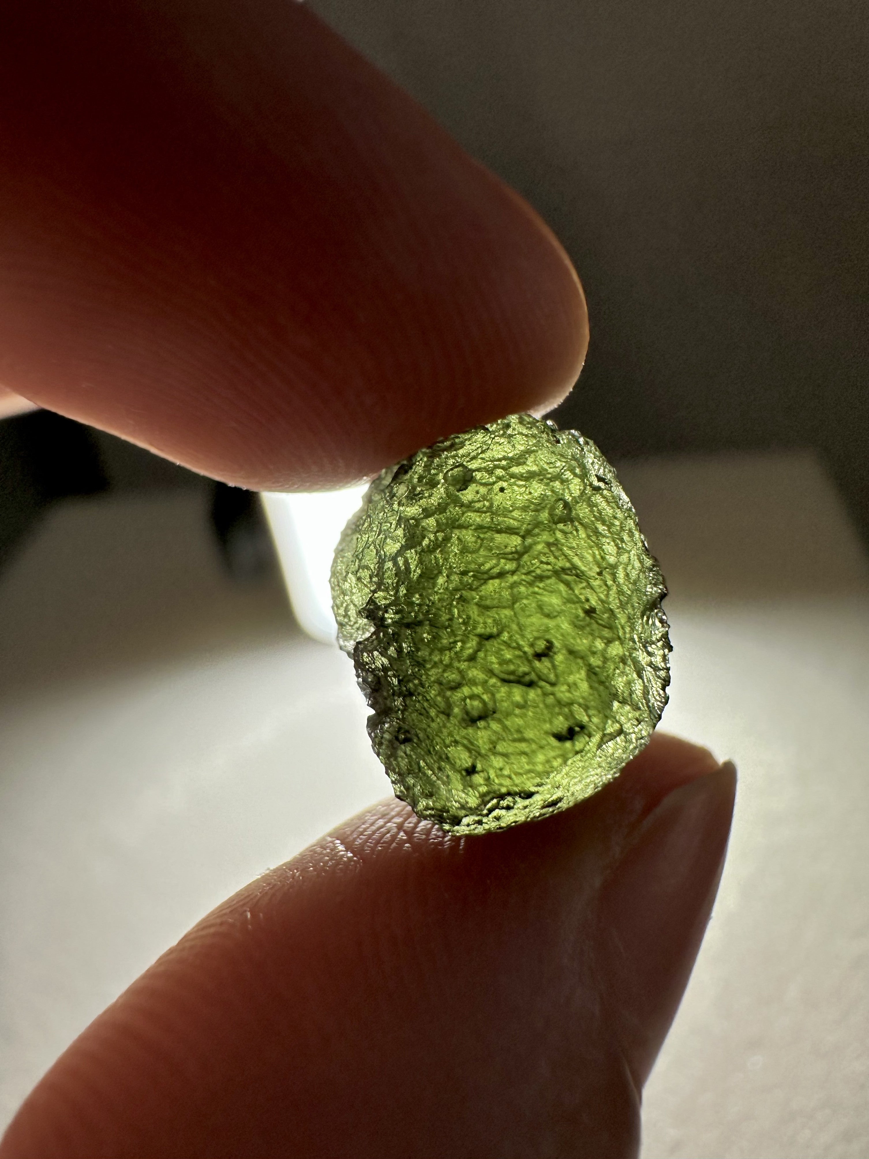 Moldavite – Chlum nad Malsi – 2,6g - V2212