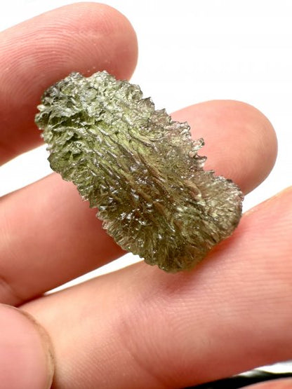 Moldavite Grezza – Maly Chlum – 2,1g - V016