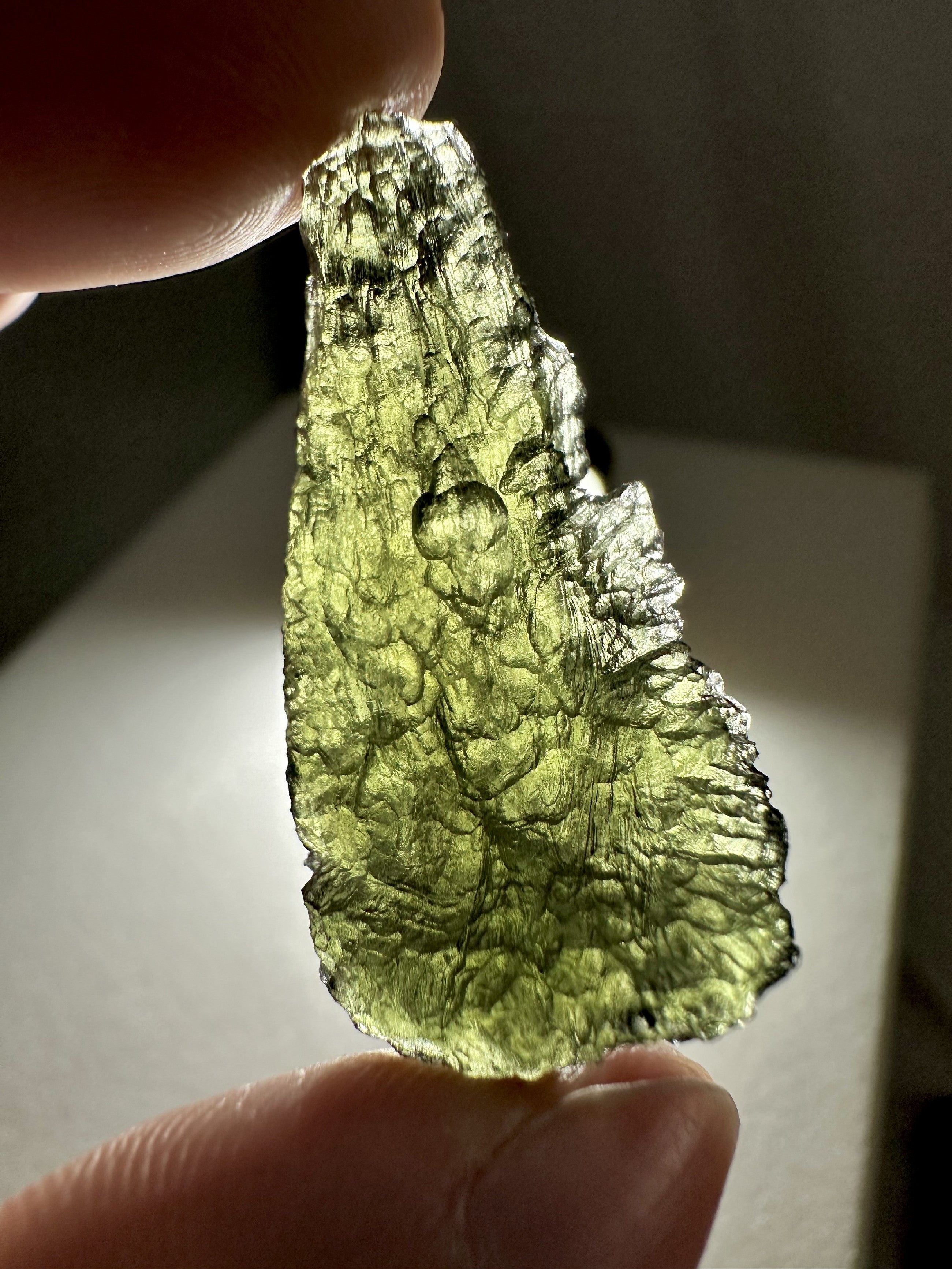 Moldavite – Nesmen – 9,1g - V2072