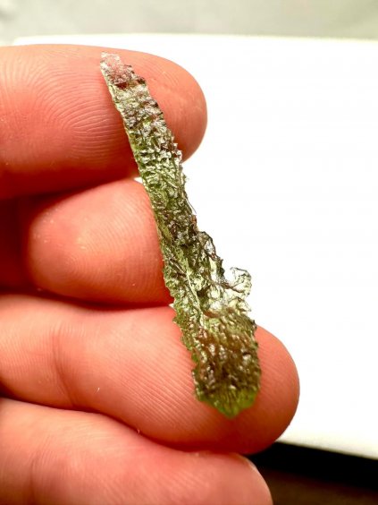 Moldavite Grezza – Maly Chlum – 0,8g - V149