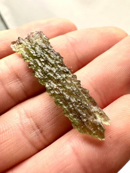 Moldavite Grezza – Maly Chlum – 1,7g - V150