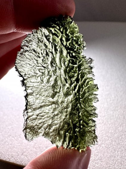 Moldavite Grezza – Maly Chlum – 14g - V155