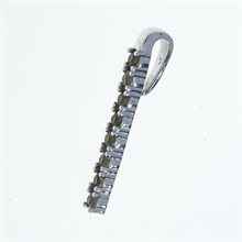 Silver pendant with moldavites 1009