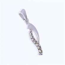 Silver pendant with moldavites 1013