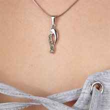 Silver pendant with moldavites 1013